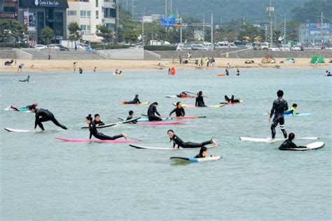 송정 서핑